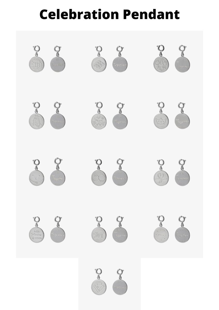 SEVENTEEN 6th Anniversary 'Together' Celebration Merch
