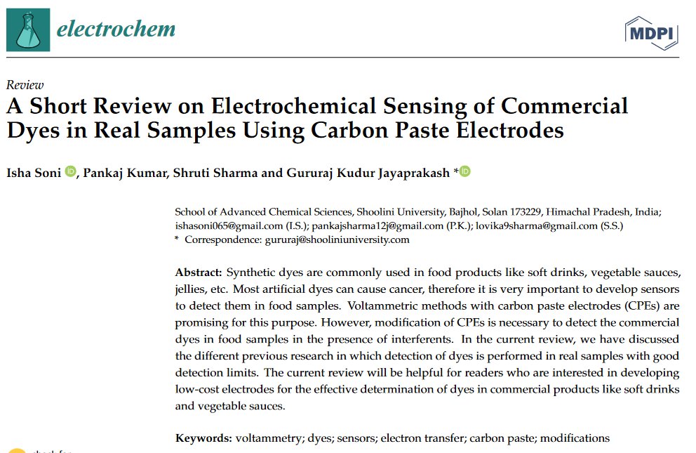 Electrochem MDPI (ElectrochemMDPI) Twitter