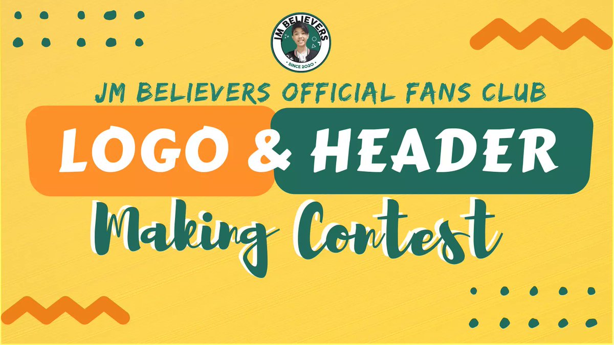 JmBelieversOFC's tweet photo. You asked for it, we got you!😉

Calling the attention of all our twitter followers. It’s your time to show up your creativity. Come and join our Logo and Header making contest. Mention below are the mechanics on how to join.❤️

Submit your entries to: jmbelieversofc@gmail.com https://t.co/jhGLgxmB7H