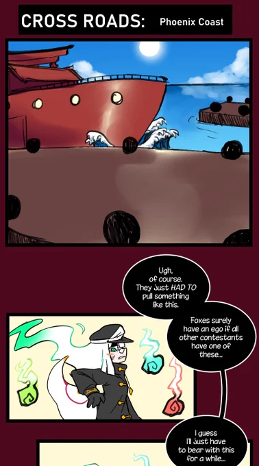 I forgot to have Inari arrive at the city, since it is a requirement. So here's a few extra panels
(Extra/7) 