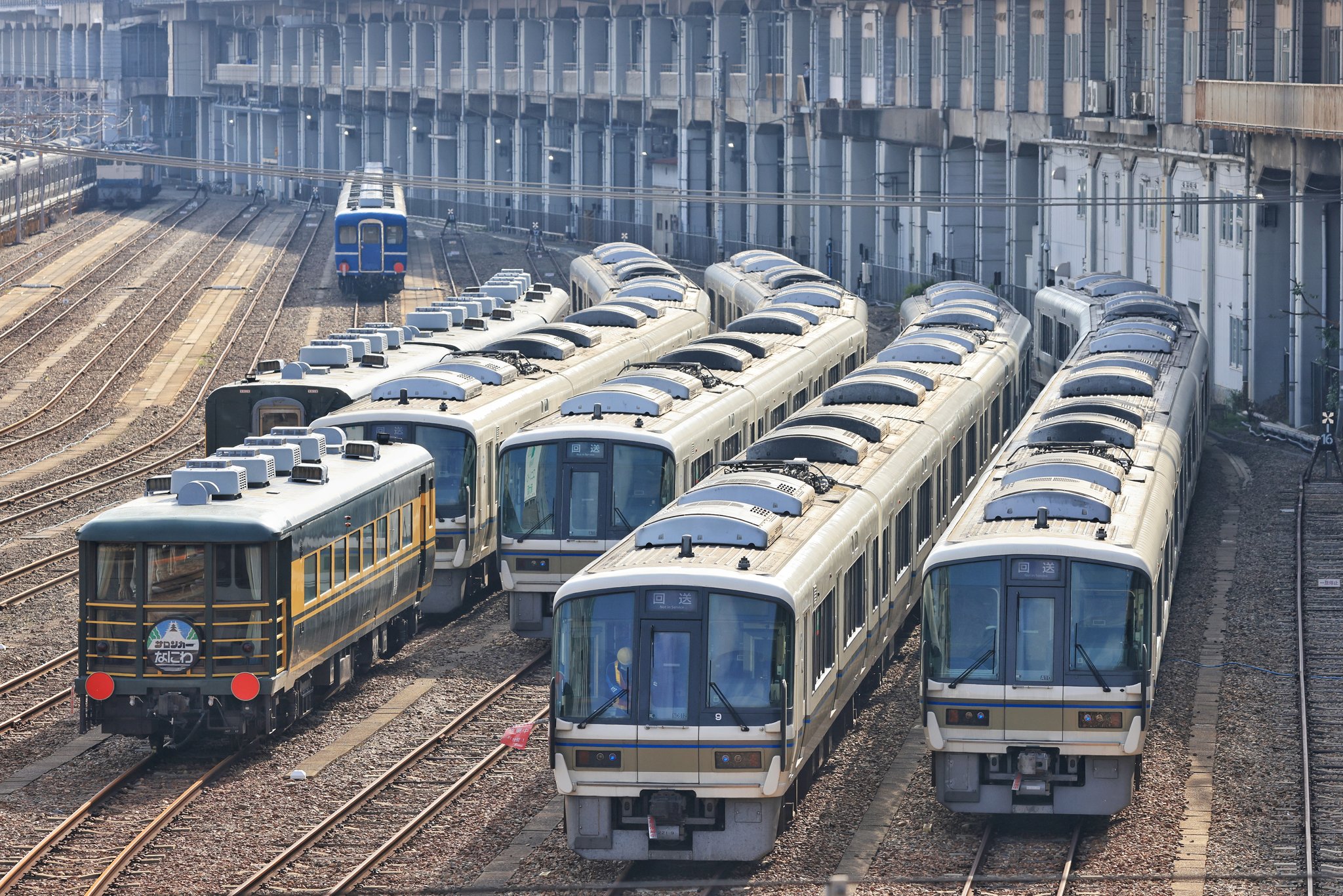 愛称板 サボ 金属製 なにわ NANIWA 〇大 宮原電車区持ち 急行 153系 愛称板 サボ 金属製 なにわ NANIWA 〇大 宮原電車区持ち 急行 153系