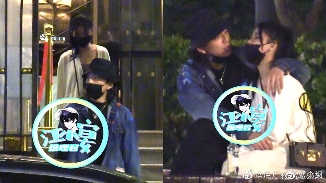 TrendingWeibo's tweet photo. #DarrenWang and #JoeyChua reportedly spotted on a romantic outing in Shanghai. The pair were castmates on Hunan TV reality program #AJourneyforLove.

#王大陆 #蔡卓宜 https://t.co/a6zk7273Fn