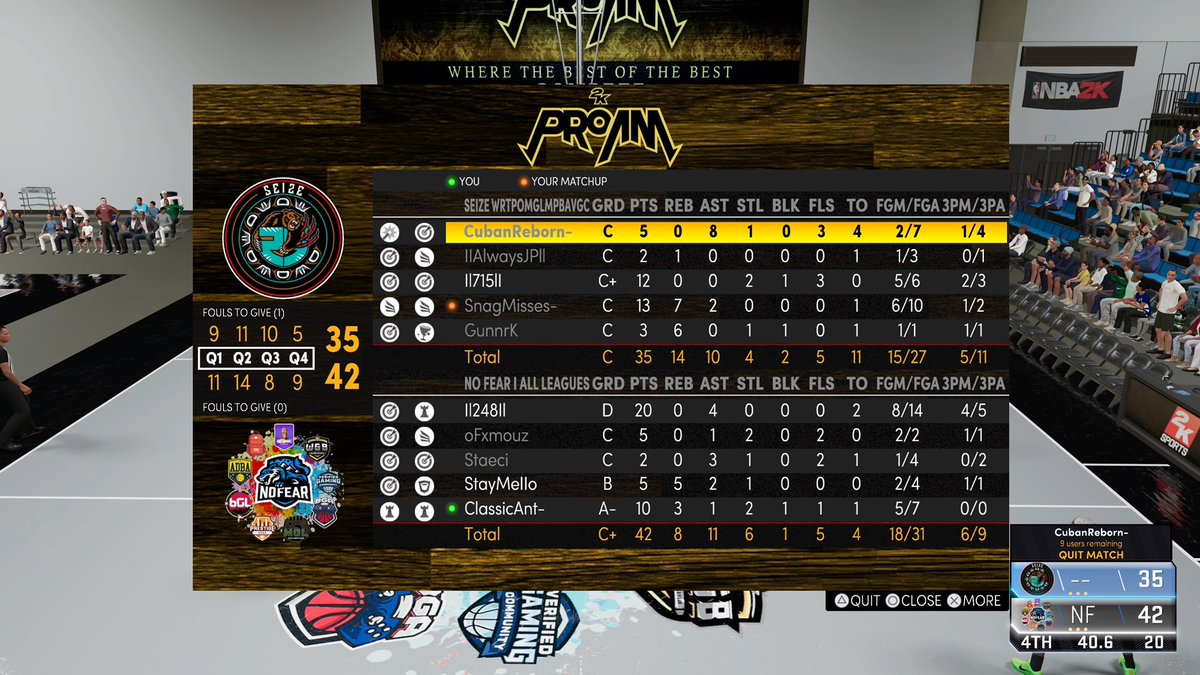GG’s to <a href="/SeizeEsports/">S E I Z E ™</a> in @NextUpProAm Open. 

<a href="/RankEm_/">RankEm</a> <a href="/GsTaR____/">🥶</a> <a href="/Big_Brudda_PURP/">Coach Purp</a>