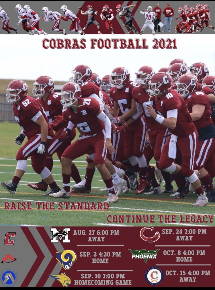 Let’s make sure we are ready!!! #WeAreCobras