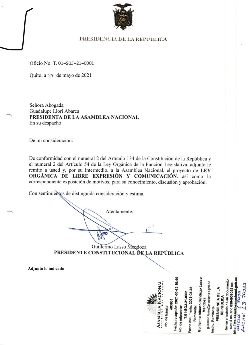 Guillermo Lasso tweet media