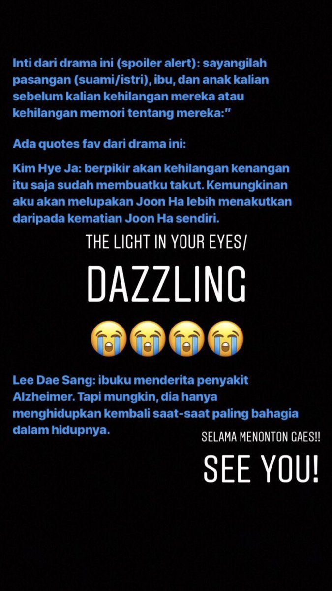 hellyeahluna's tweet photo. 29. #Dazzling / #LightInYourEyes
Drama Nam Joo Hyuk yang bikin hidung meleer😭😭😭😭
Episodenya juga dikit, cuma 12 eps;) https://t.co/IqUSaKl9yY