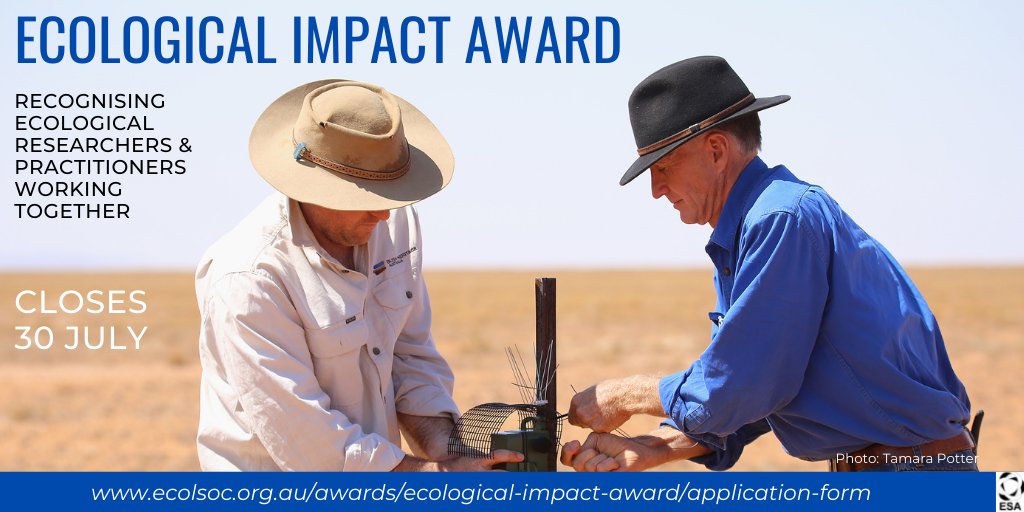 Ecological Society of Australia tweet media