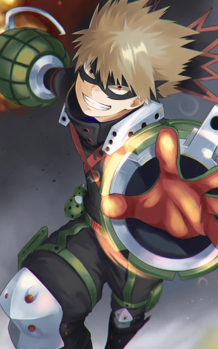 かっちゃん

#ヒロアカ 
#爆豪勝己 