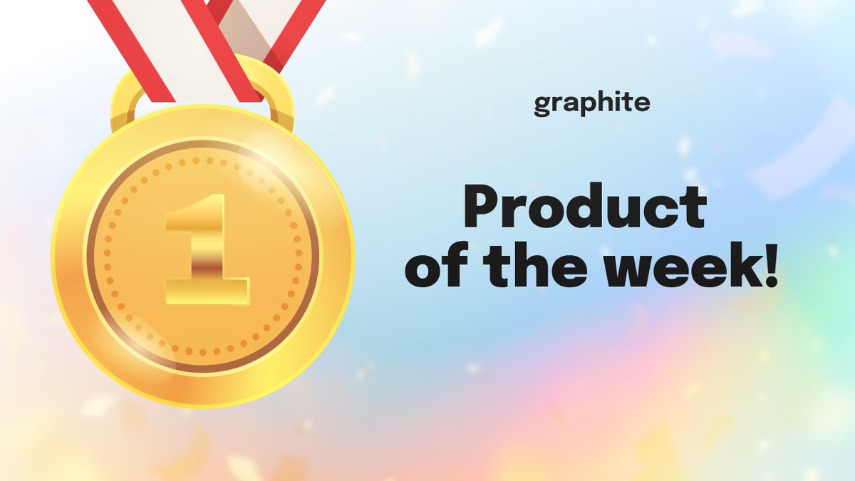 graphite_space's tweet image. Good news, everyone!🤩 Remember when we mentioned making it as far as the product of century? Well, we weren&apos;t joking, in fact – you can add the Product of the Week to the list of our achievements! Thank you so much guys, this prize is as much yours as it is ours!🚀 #ProductHunt