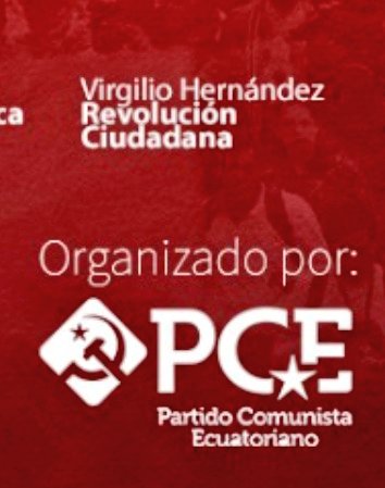 EduVasquezRojas's tweet photo. ¿¡Qué mismo @virgiliohernand!? Me sorprendes que legitimas un evento de un grupo que fracturó al Partido Comunista del Ecuador e incluso a uds, con quienes los traicionó yéndose con Moreno y asumiendo la Vicepresidencia. 
#AyVirgi! Poca memoria. https://t.co/8FjpxzsXYl