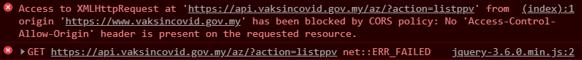 nigelchia's tweet photo. #vaksincovid fail. State button error. https://t.co/zA0wsZql9M