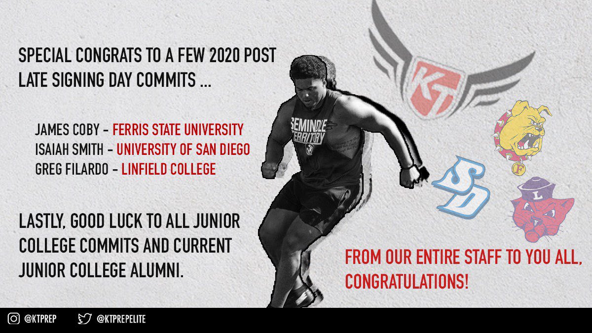 KTPrepElite's tweet photo. Proud time as the KT Prep family continues to pursue higher education as STUDENT-ATHLETES 🤝. It ain’t bragging it’s just facts #KTWay #KTFam #manliewomanlienumbersdont

Also @TreDean3 Wyoming 🤝

Edit: @jjoshcruzz 🤝 https://t.co/Grz2QApFxJ