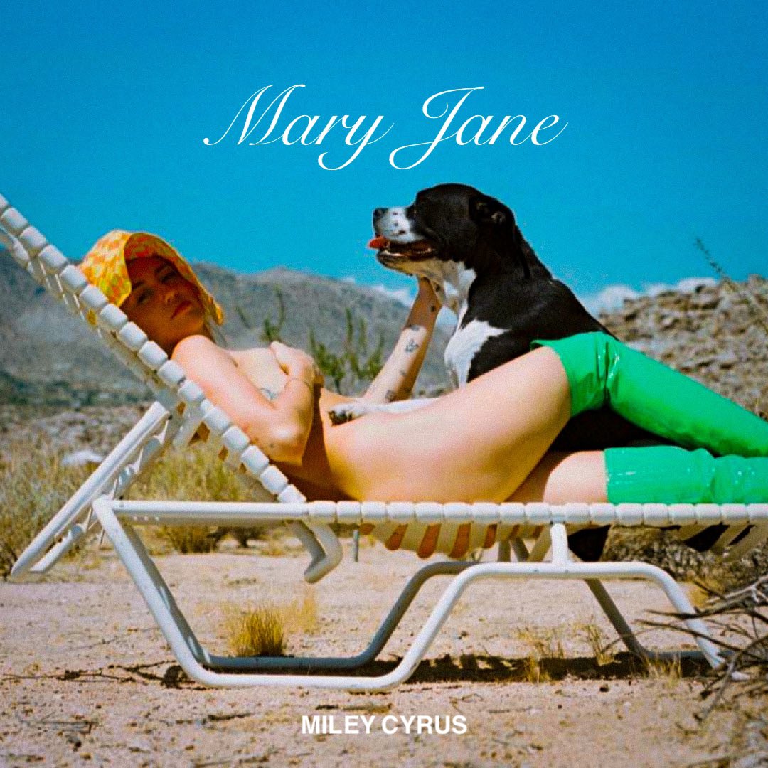 .@MileyCyrus reveals that her new single "Mary Jane" will be rele...