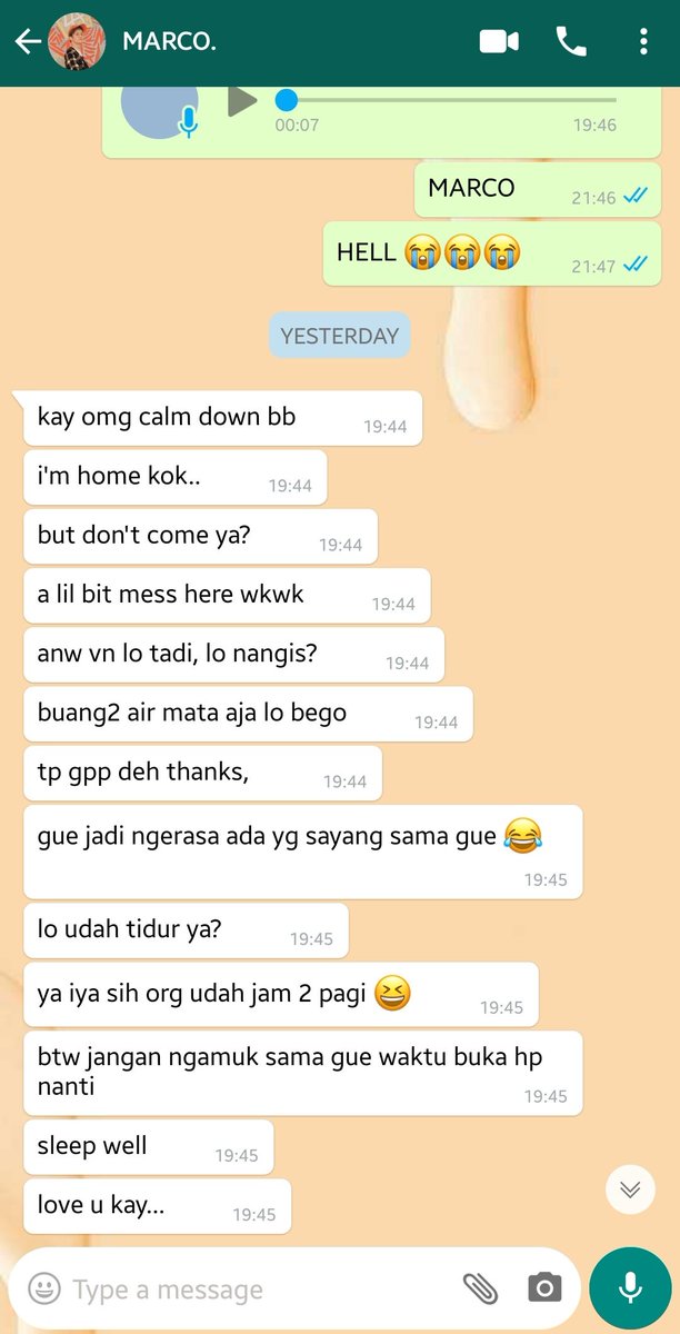 akhirnya dibales bund 😶