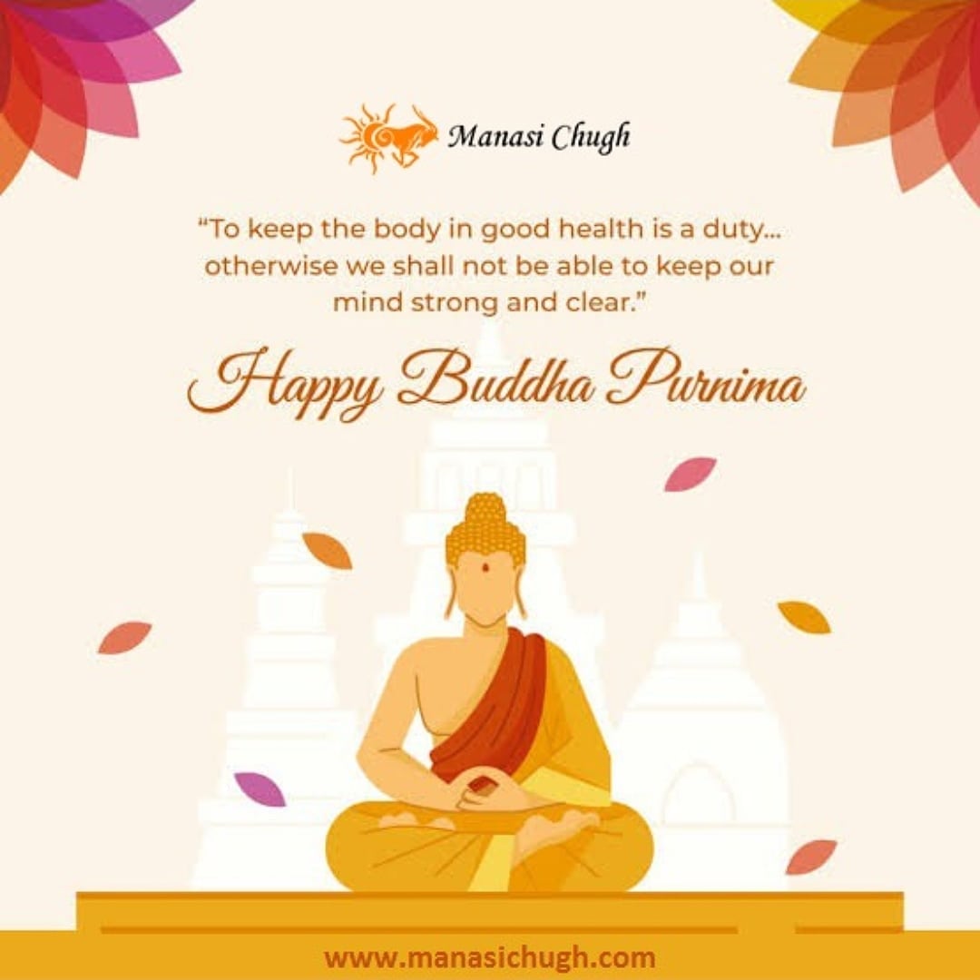 To keep the body in good health is a duty otherwise we shall not be able to keep our mind strong and clear.
.
.
.
Happy Buddha Purnima!
.
.
.
#buddha #buddhism #meditation #buddhist #happybudhpurnima #budhpurnima2020 #temple #wisdom #astrology #astropredictions #manasichugh