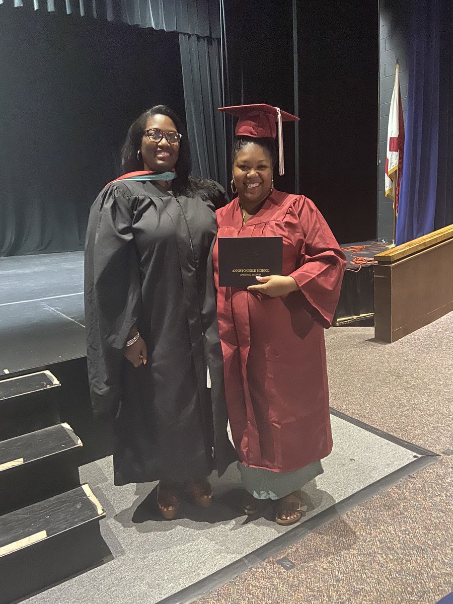 Today was such an honor being able to award these 2 non-traditional students their official AHS high school diploma with two private ceremonies with their families. It meant the world to them. Hard work and dedication pays off. It’s never too late. Proud Principal!! #BulldogPride