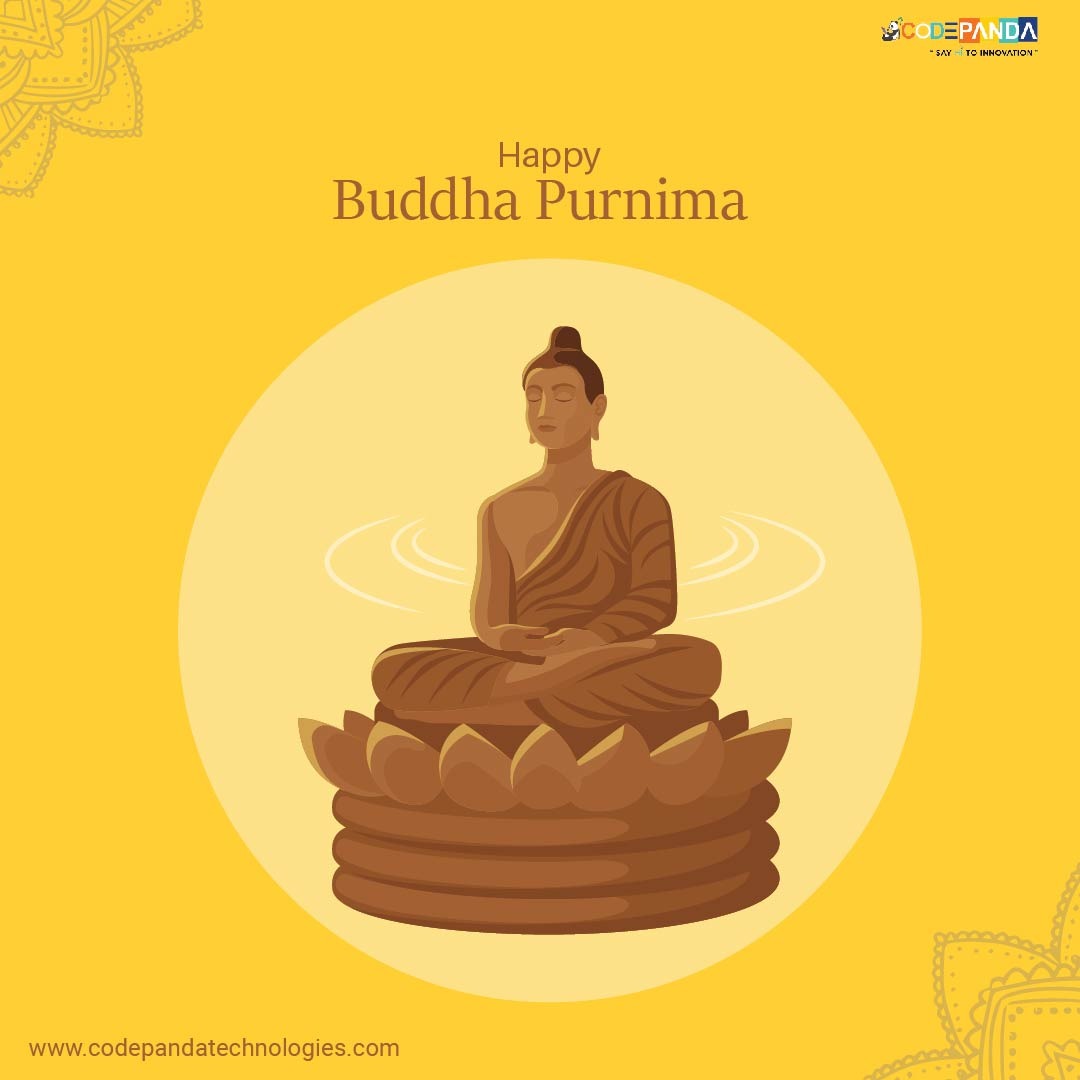 CodepandaTechs's tweet image. May this auspicious occasion bring luck and prosperity to everyone!

#BuddhaJayanti #BuddhaPurnima 
#बुद्ध_पूर्णिमा