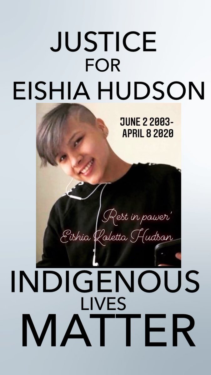justice4eishia's tweet photo. #JusticeForEishiaHudson 
#NotAnotherIndigenousLife 
#MMIW #MMIWG #MMIWG2S https://t.co/1D5wnLp1pi