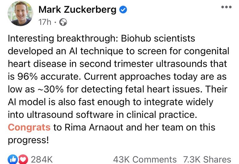 nadinewnjeim's tweet photo. When #MarkZuckerberg congratulates #LebaneseScientist #RimaArnaout for her discovery in the field of heart failure! #LebaneseSuccessStory https://t.co/ry5aUQxc4J
