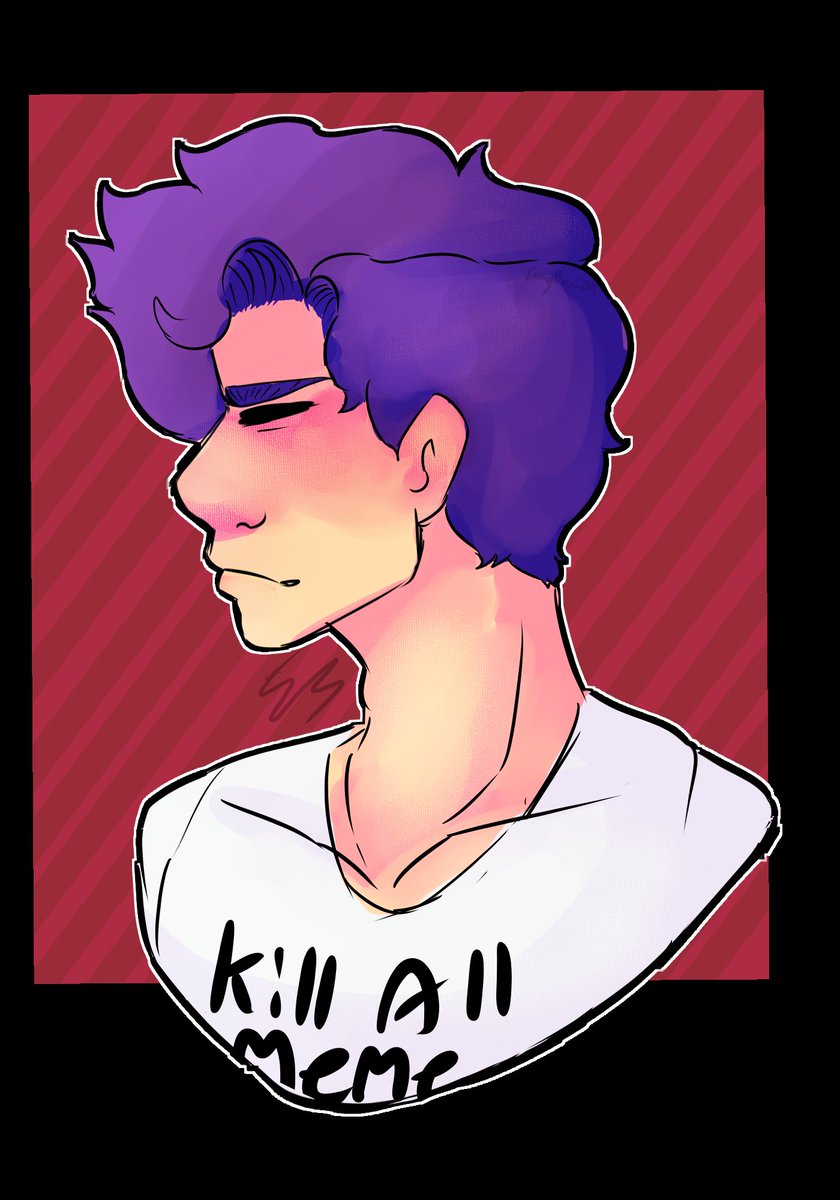 CyberNight_art's tweet photo. I drew their Twitter pfps! 
@DrKanoka @RhinoDragon20 

#fanart #drawing #art #artwork #youtuberfanart #humanart #pastel #redraw #profilepic #thesetooktoolong #streamerart #simplebackground #dots #stripes #floof #icantthinkofmorehashtags #simpleshading #profileview #profileart #hi https://t.co/HrCTi7s1He