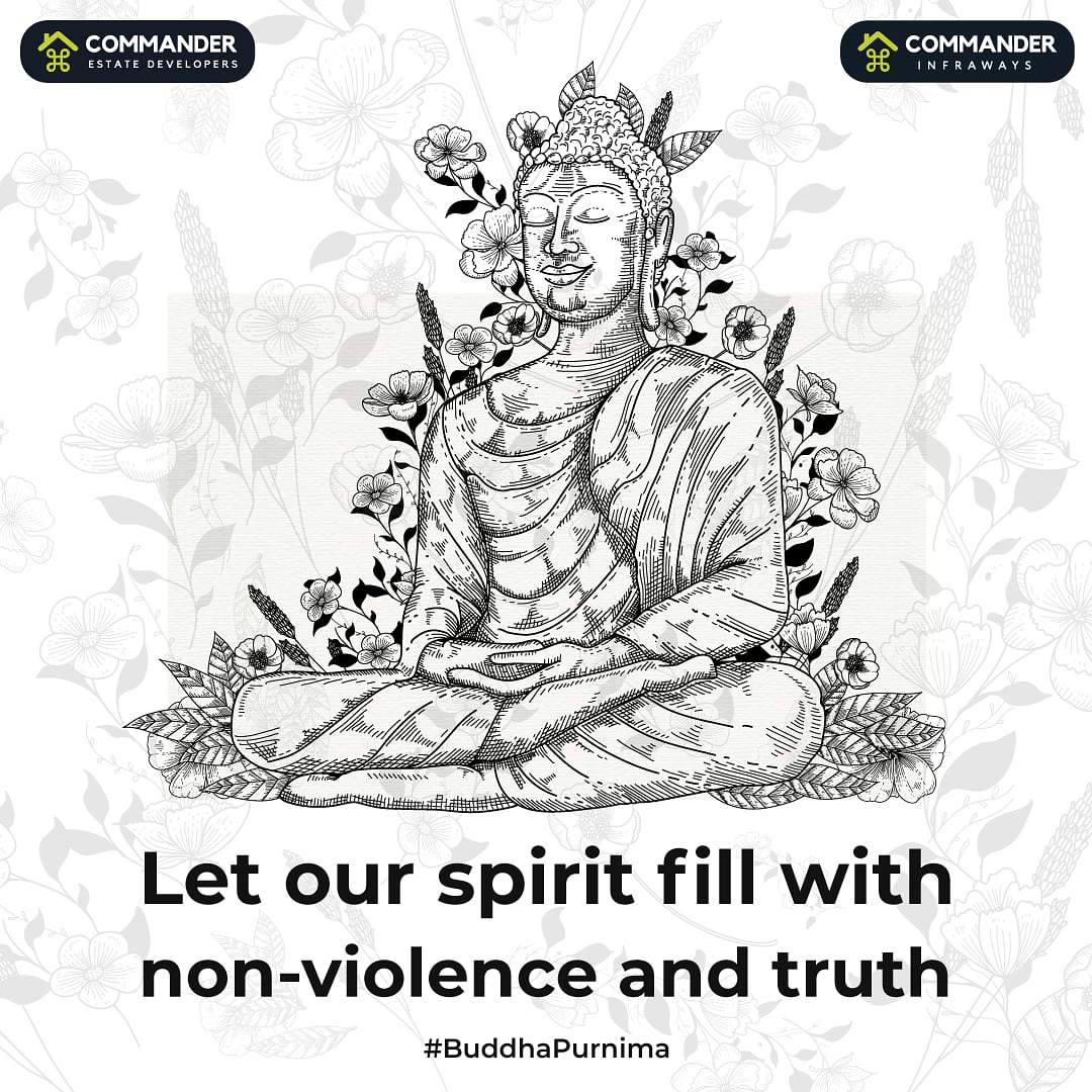 Commandersgroup's tweet photo. The celebration of Buddha Purnima is all about adopting the teachings of Buddhism – non-violence, peace, and harmony. Happy Buddha Purnima.
Visit our site: https://t.co/tdRCmig3Sq
Contact us : 7620440000 / 02227464512
#CommanderEstateDevelopers #BuddhaPurnima #Royalty https://t.co/srRQP5pxeM
