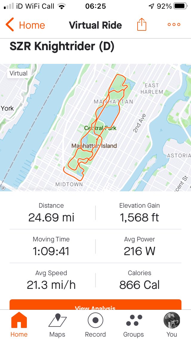 OczadlyVic's tweet photo. After nearly 2weeks without turning a pedal 🥲😱 due to building #IKEA furniture thought it’s about time I did something on @GoZwift and add to the @DearneTeamPE #movetheearthchallenge https://t.co/CbZwCkv2pM