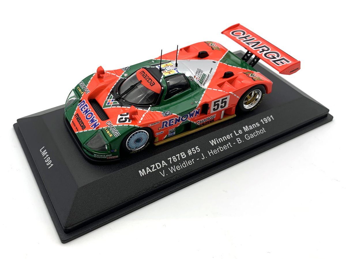 KOKUSAIBOEKI's tweet photo. #今日は何の日

本日は　#ル・マンの日 という事で当社にある #ixo モデルのル・マン優勝車を集めてみました！！

#LM1952 #メルセデス #300SL
#LM1972 #マトラ #MS670
#LM1991 #マツダ #787B
#LM2003B #ベントレー #スピード8 https://t.co/r3M847Ksvm