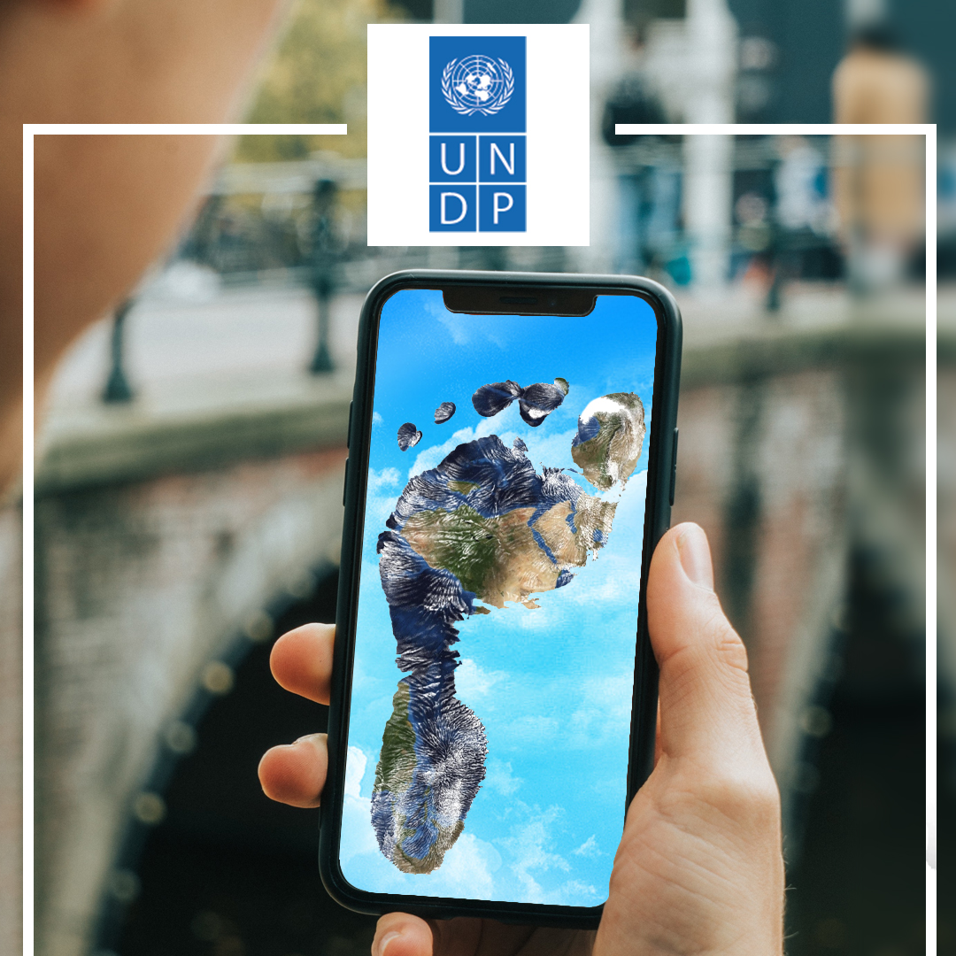 UNDPNamibia's tweet photo. What is a 𝐂𝐚𝐫𝐛𝐨𝐧 𝐅𝐨𝐨𝐭𝐩𝐫𝐢𝐧𝐭? 
The total number of greenhouse gases that are generated by human activities 🚗👣! 
Click on the  🔗 below and find out what your carbon footprint contributions are. 

#UNDPNamibia  #SDGs  #chatwithus

https://t.co/skbCAptSuF https://t.co/5jHVpqMg6O