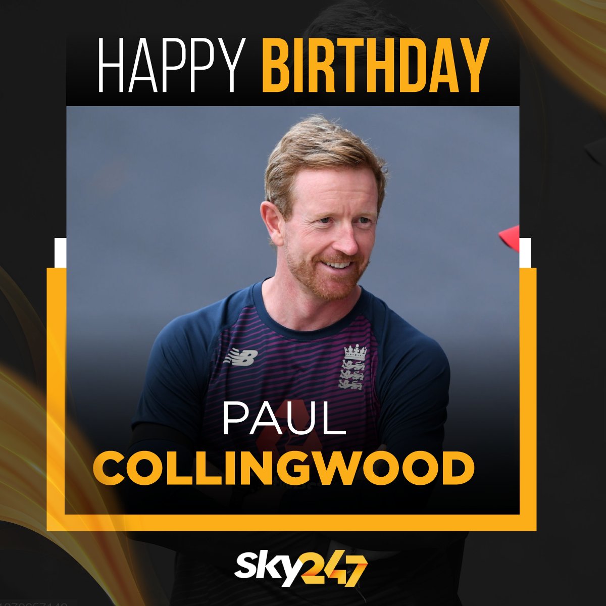 Wishing former England captain Paul Collingwood a very happy birthday.    