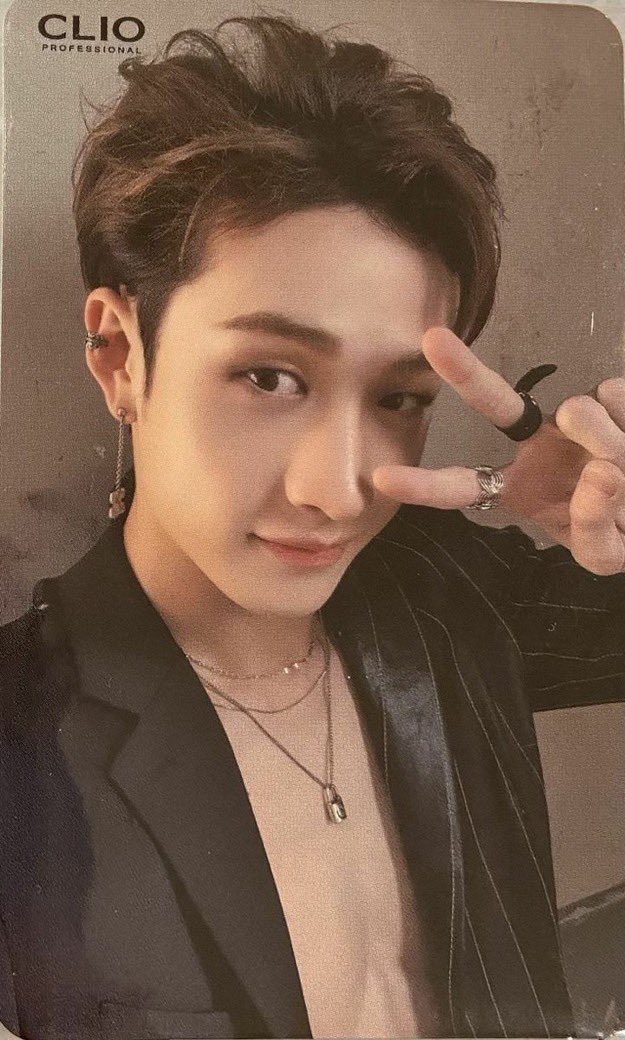 239. Stray Kids Clio Spicy Version Bangchan Photocard