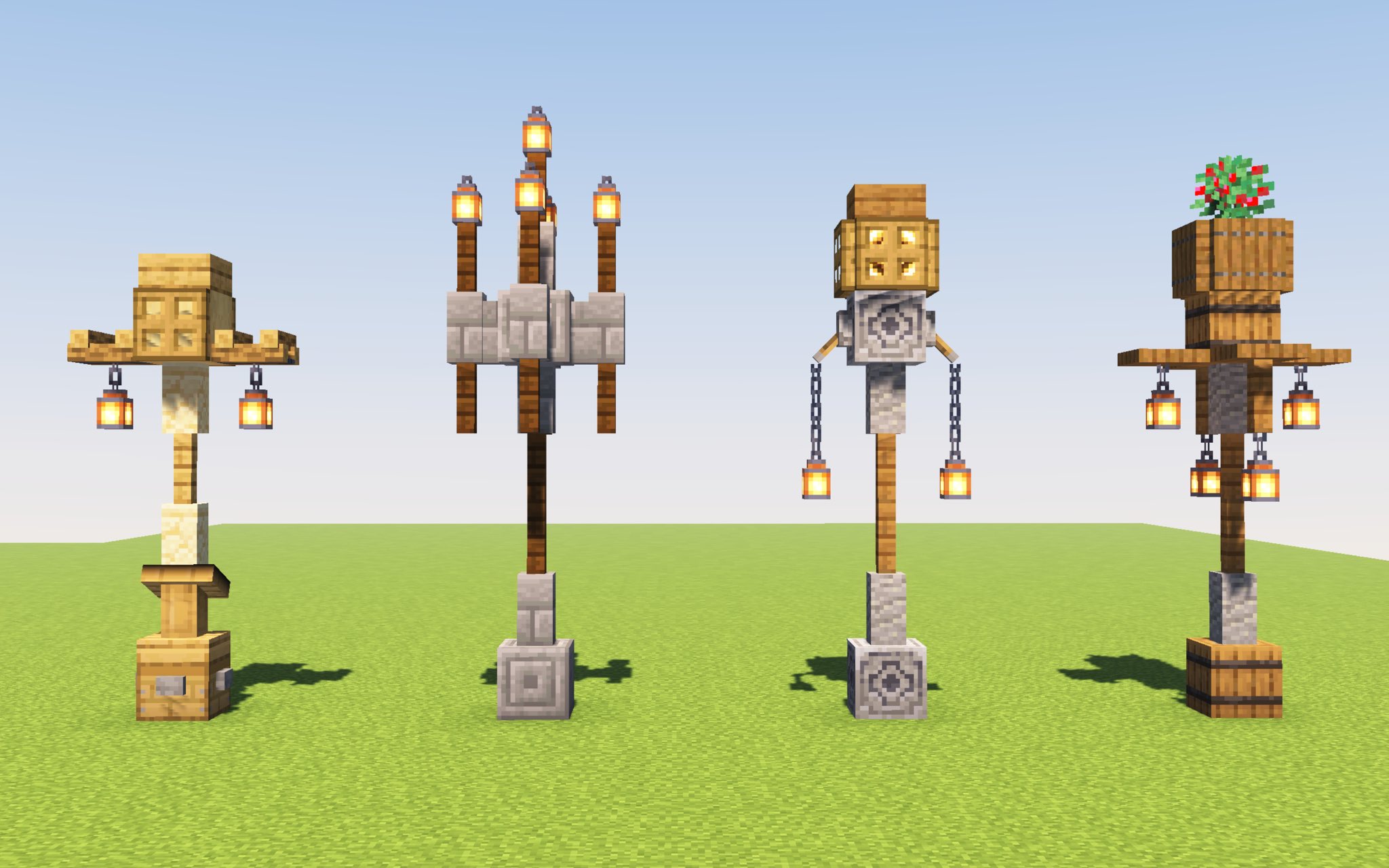 わんだ Twitter પર 街頭作りは楽しいｿﾞ Minecraft建築コミュ T Co 3zhdxhhze4 Twitter
