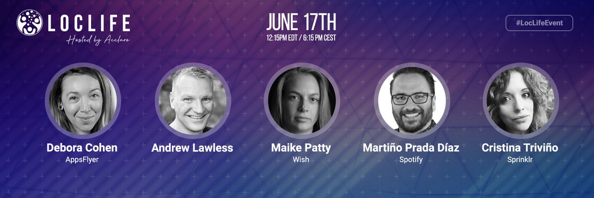 SatuSuomalainen's tweet image. Positive leadership goes a long way to ignite change. Insights from Debora Cohen, @Rockant_Inc, Maike Patty, Martiño Prada Díaz, and @crazyamazona at the next #LocLifeEvent! Save your seat here ➡️ bit.ly/3vmdCJy

#l10n #xl8