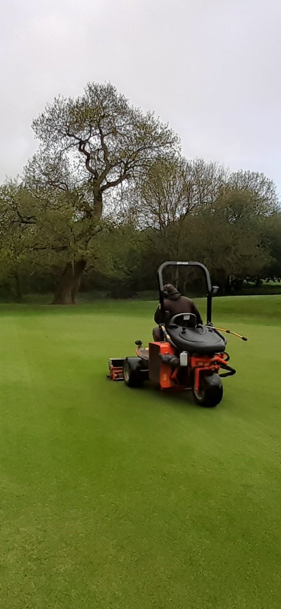 Course is back open today with buggies on red route <a href="/IngestreParkGC/">Ingestre Park GC</a> .  Greens double cut today. Making a start on fairway and rough cutting .  Bunkers will begin reinstatement work tomorrow but all remain in play.  Take extra care due to wet ground conditions.