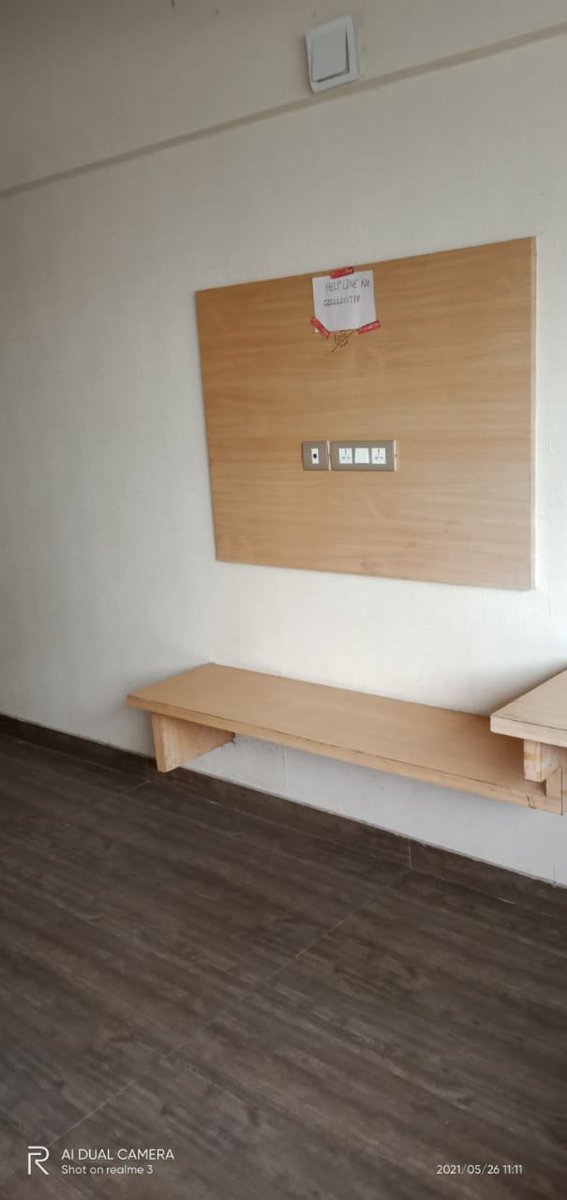 TRE_320's tweet image. COVID care isolation facility in Andheri west with doctor on duty &amp;amp; all meals included with no payment to be made. 

BMC has indeed come a long way baby 😋 @mybmc #Mumbai #mumbailockdown #Grateful