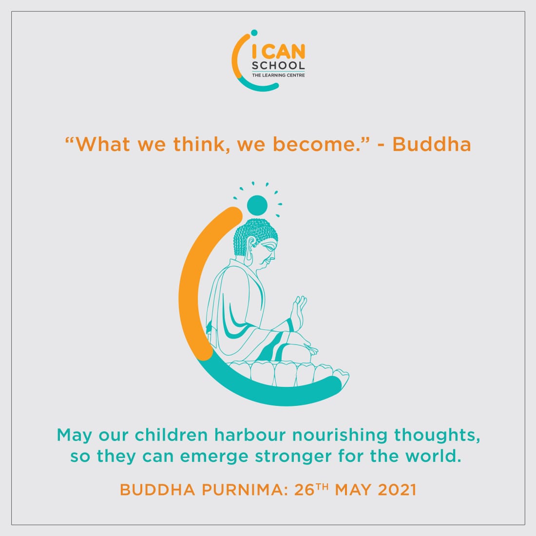 ICanSchoolMys's tweet photo. A gentle reminder that we indeed have the ability to choose how we feel and to choose how we'll live our lives. Wishing you all a safe & happy Buddha Purnima!
#staysafe #stayhome #icanschool #ICan #cambridgeint #hope #covid19 #PhotoOfTheDay #OnlineClasses https://t.co/6zyIXu7aW8