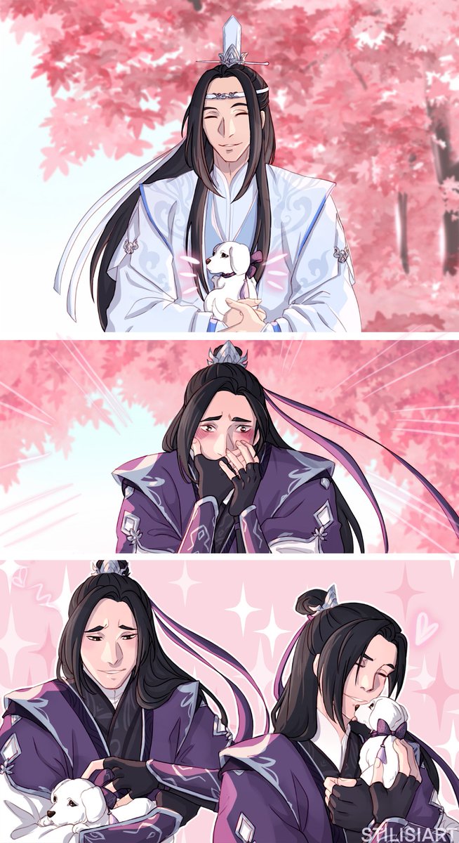 Stilisiart's tweet photo. #Xichengclipse2021 Day 3: courting
#xicheng 

"W-wait, is that?! " 

"Yes. I saw you cuddle with this little one in the forest the other day. You looked so happy while playing with her, unburdened and content... seeing you like that...
- https://t.co/60sIDhtiv7