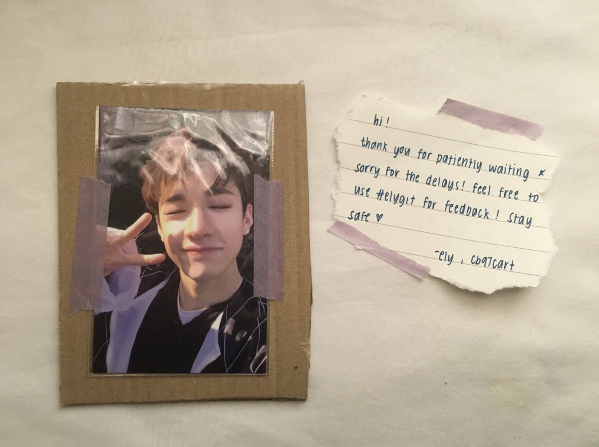 syelascart's tweet photo. Channie’s home~ Thank you sm @cb97cart !! Till our next budol^^ ☺️

#elygit https://t.co/Om8SojtXH1