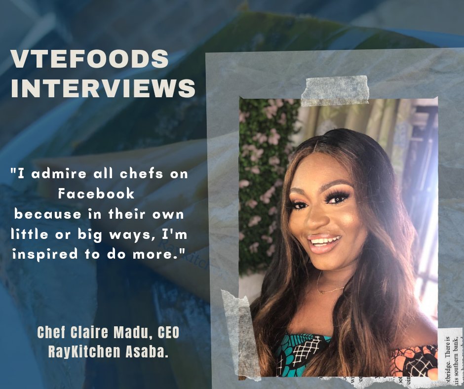 FoodieMansNativ's tweet photo. Interview with Chef Claire Madu, CEO RayKitchen Asaba.

"As a child I remember cooking my own meals to school then (primary school).
Even when it wasn't so tasty, I enjoyed making my own tasteless food but gradually I became better."

Thread 👇 https://t.co/C4F3U9zwpa