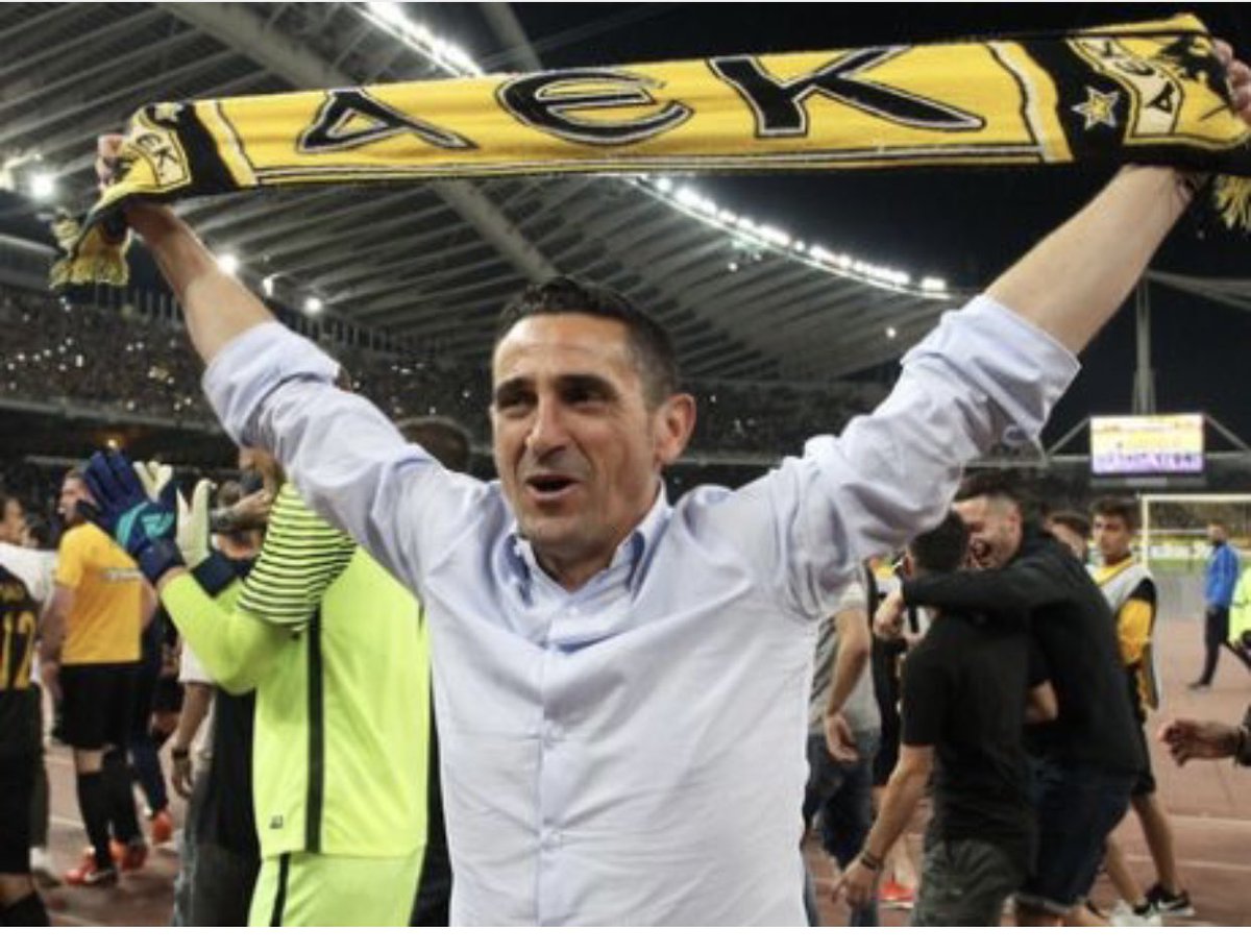 ntina2180's tweet photo. Adios campeon …. Το πιο μαγκικο πρωτάθλημα πήρες … 💣🖤💛Για πάντα Αεκτζής .. https://t.co/fNzkZTqXN8