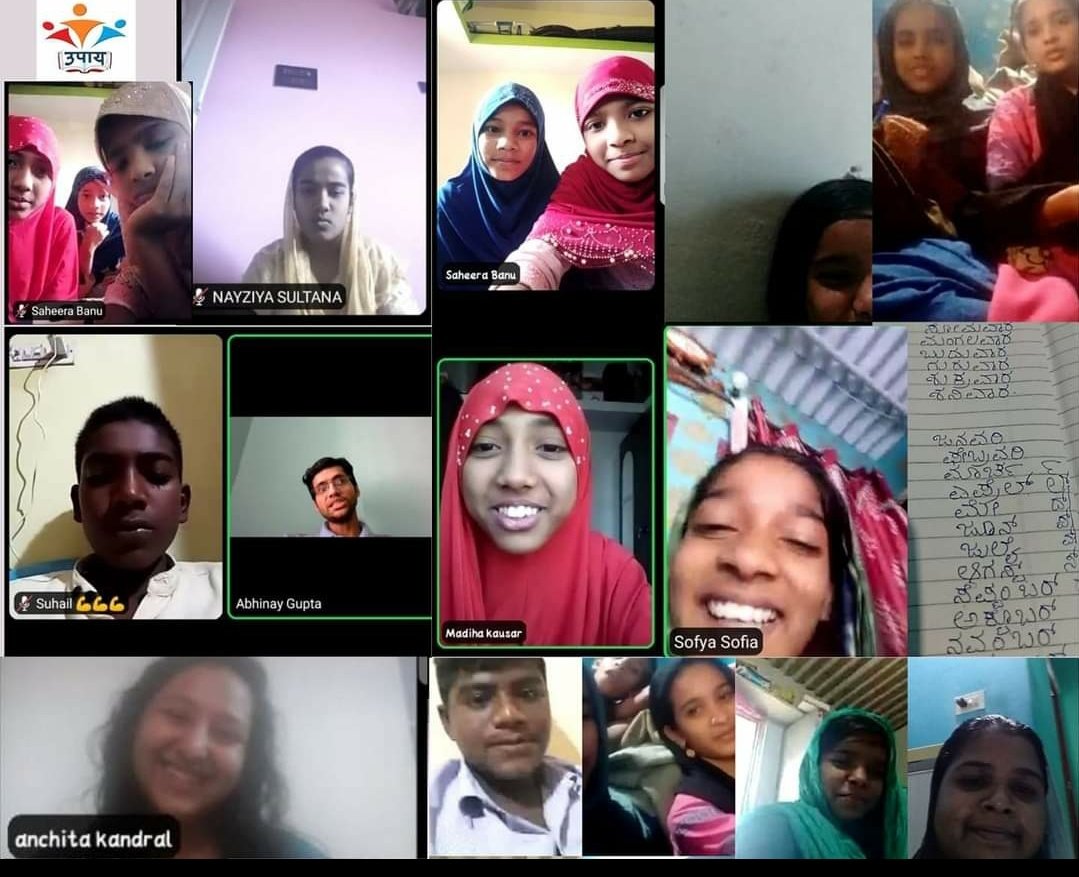 harshaVon's tweet photo. #Learning should never stop. With this aim to beat the #pandemic which has drained everyone mentally, the #Volunteers of UPAY are carrying out the classes #virtually for the students.
@upayorg truly appreciates your efforts to overcome the barriers and adopting to the new normal https://t.co/vZSFZAjSMT