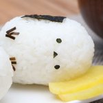 可愛すぎて食べるのを躊躇しそう･･･!とっても可愛い「おにぎり」が話題に!