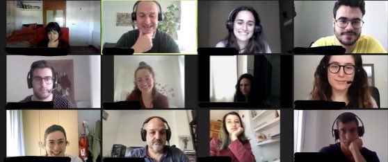 EUInterpreters's tweet photo. A lovely group of #1nt students from @CanalUGR Universidad de Granada paid a virtual #EUStudyVisit to SCIC yesterday! Thank you for your interest in the work of @EUInterpreters and an interesting Q&A session! https://t.co/e85MZHHF0I