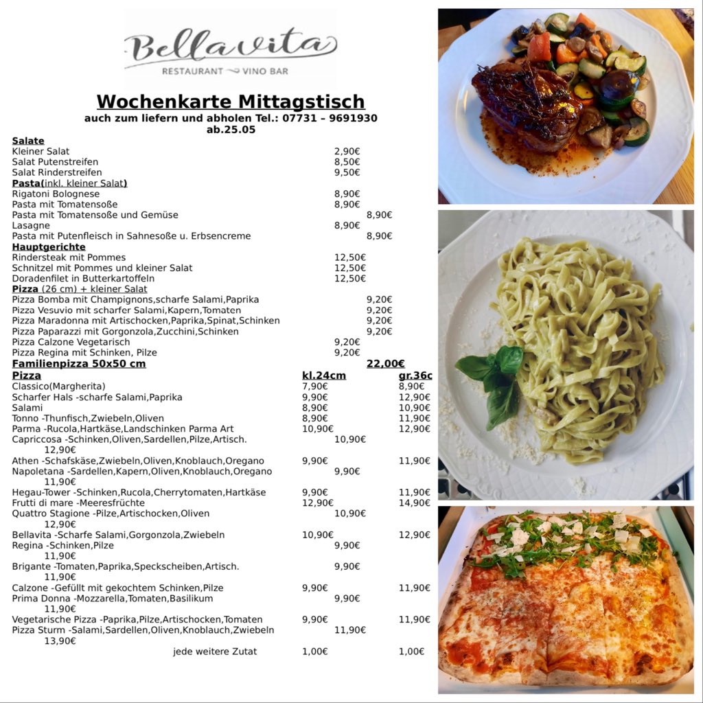 LC_EquesHonoris's tweet photo. Fresh regional food, stylisch #Longdrinks and healthy vegan smoothies
🍀#Restaurant #Pizzeria #BellaVita #Singen welcomes their guests in full swing ☀️
#EquesHonoris #WeServe @Singen_Info @SuedkurierHegau @seechat #Bodensee #Gastronomie #VinoBar @lionsclubs #Bauhaus @TimCoronel https://t.co/Vlxyrh2weZ
