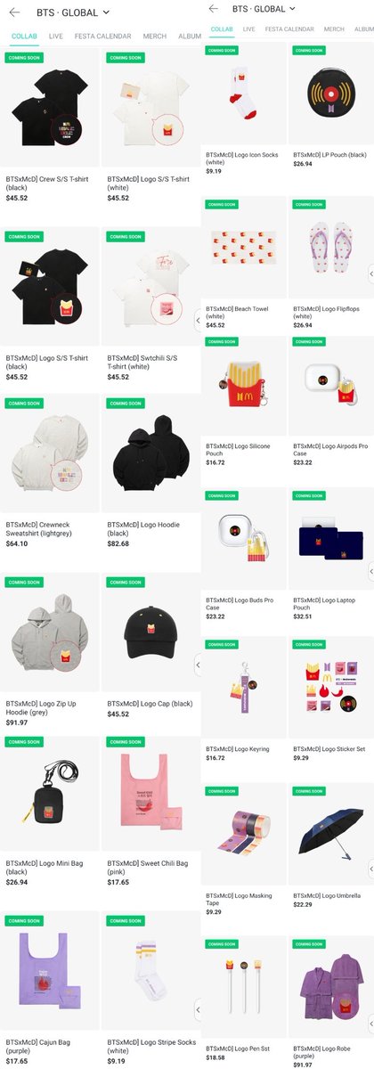 HYBE MERCH on Twitter:
