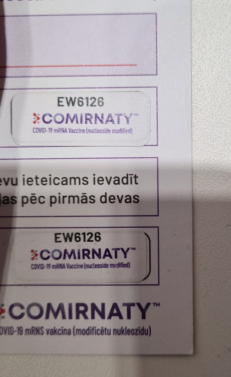 Capols's tweet photo. @Mr_Melnikovs @janiszilvers Es dabūju abas EW6126 uzlīmes. https://t.co/IcetWfbkJV