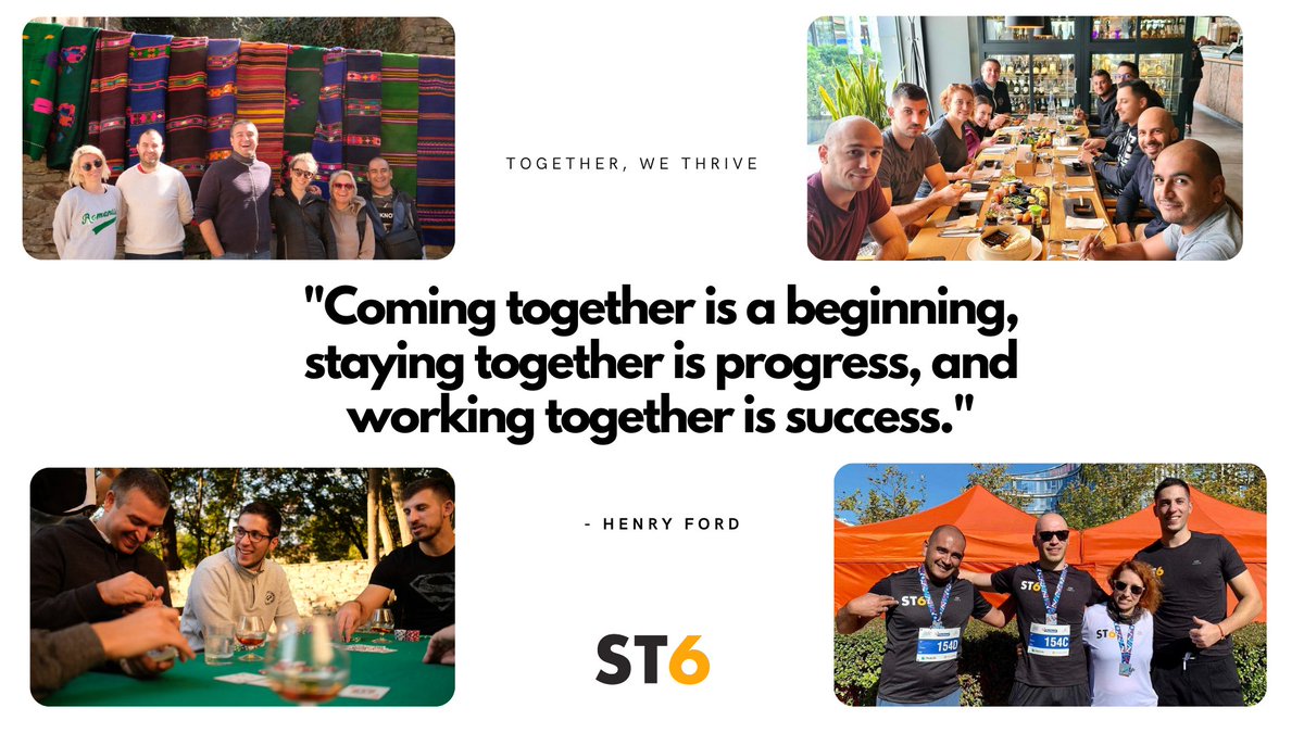 We at ST6 have all of the information we need to achieve our goals effectively. We openly discuss and share our finances, vision, values, and challenges, leading to ownership and fairness, encouraging entrepreneurship, increasing transparency, and building trust among us. 🧡
