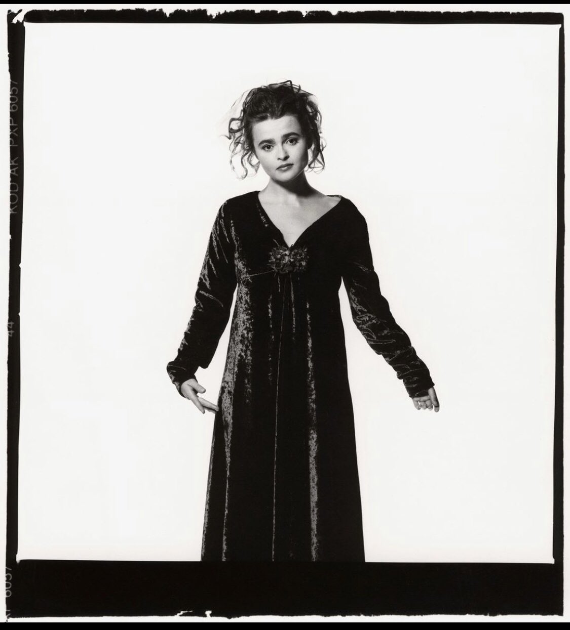 Happy birthday to Helena Bonham Carter, in 1966. Trevor Leighton, National Gallery. 