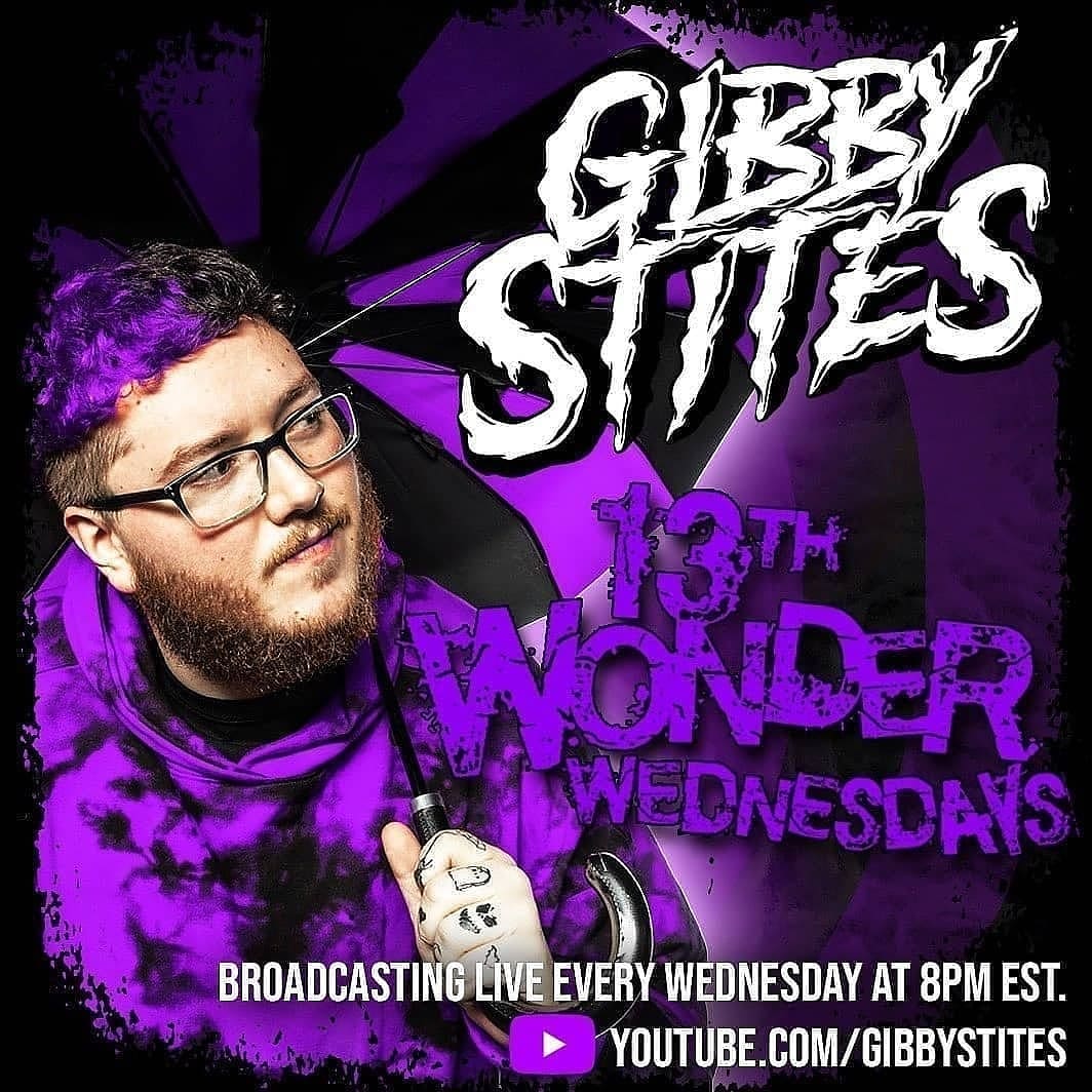ColoradoMNE's tweet photo. Speaking of @GibbyStites, tune in #LIVE tonight at 8PM EST on YouTube and say hello! #13thWonderWednesdays
#GibbyStites #YouTube #Podcast #LiveStream #VarietyShow #GIBTV #GIBZILLA #MNE #MajikNinjaEntertainment https://t.co/8VSnYKZnps