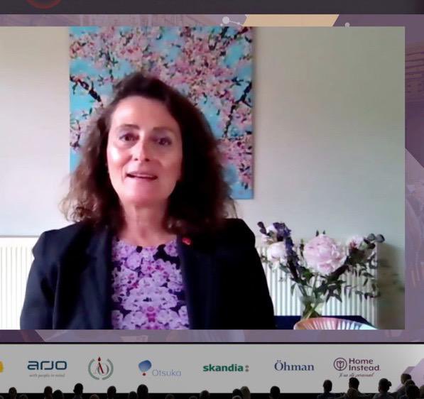 PaolaBarbarino's tweet image. NOt enough action on #dementia is coming from governments!  Emerging from an energetic session #DFX2021 with Tarun Dua of @WHO and @octaviovergara from Chile moderated by the brilliant @nishapillai @AlzDisInt @IshtarGovia