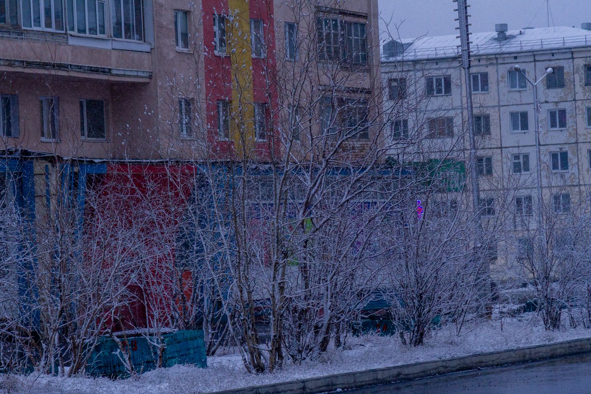 Прогулки по Норильску

#fotolifenorilsk #живоефотонорильск
#улицанорильск #streetnorilsk
#тфпфото #тфпфотограф

#streetfoto #fotostreet #Норильск
#Талнах #Кайеркан #город #citywide #city #northcity